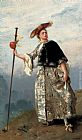Gustave Jean Jacquet Canvas Paintings - On The Hilltop